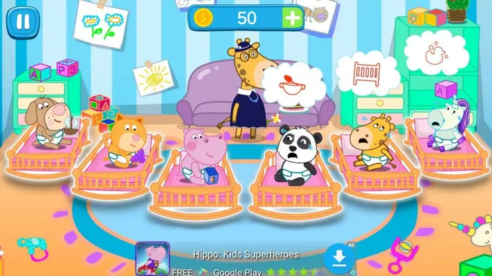 Hippo Baby Care android App screenshot 0